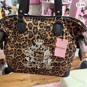 Juicy couture Juicy for All tote bag
Color natural/chocolate